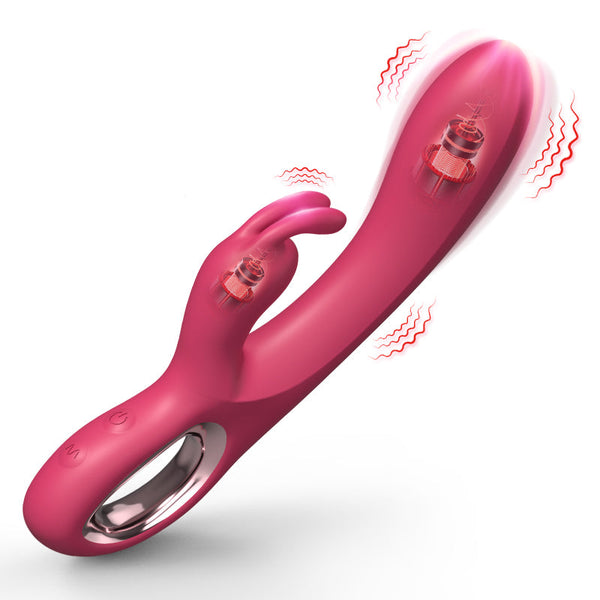 Vibrador G spot Rabbit com Motores Duplos