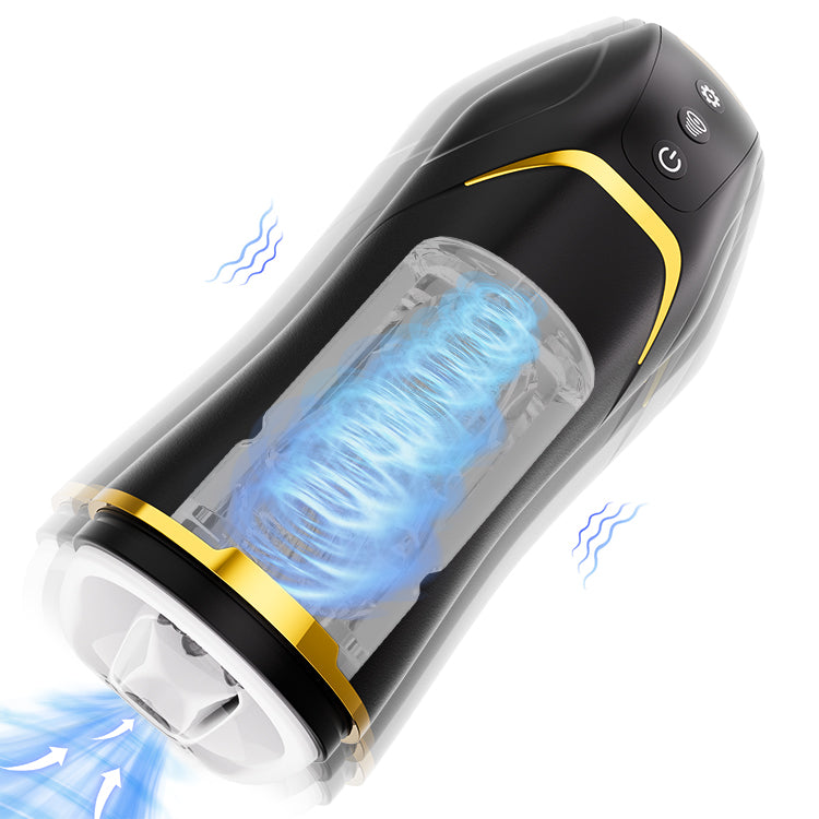 Masturbador Automático com Sucção e Vibração
