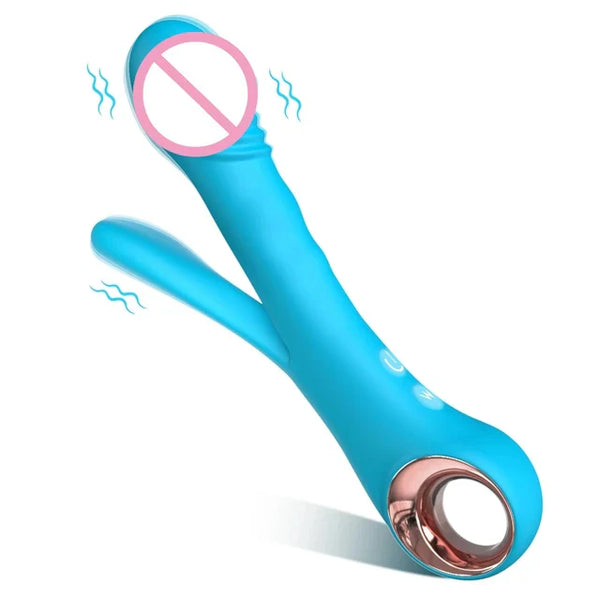 Vibrador Flexível para Clitóris e Ponto G | Estimulação Poderosa do Ânus e Mamilos para Mulheres