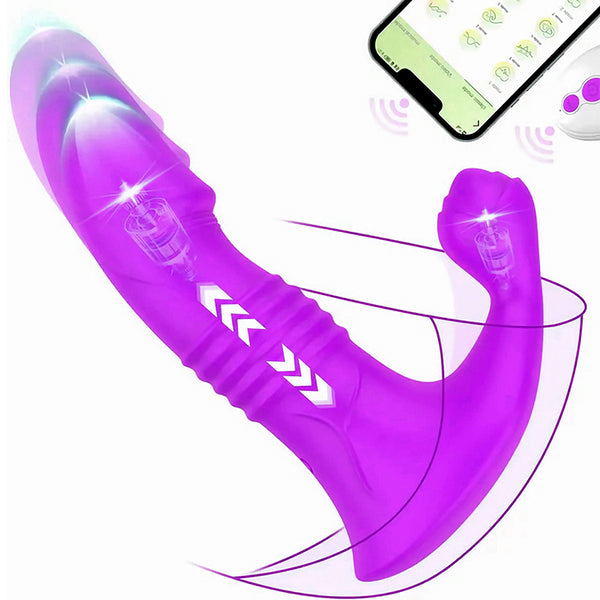 Vibrador de Impulsão Controlado por Bluetooth