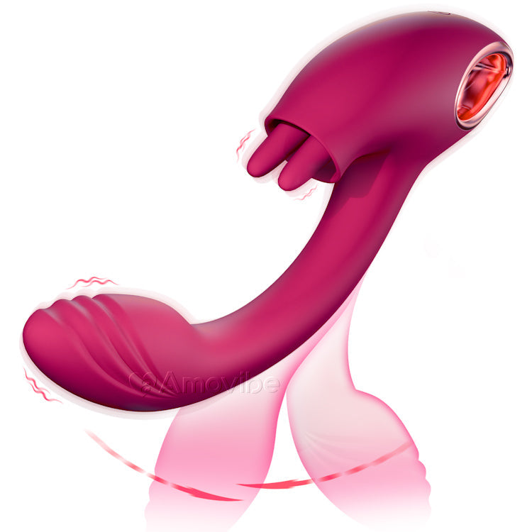 Vibrador para Ponto G com Função Dupla de Lamber