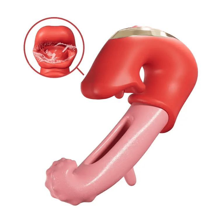 Vibrador Clitoriano com Movimento de Bater – À Prova de Água com Modos de Lamber e Provocar