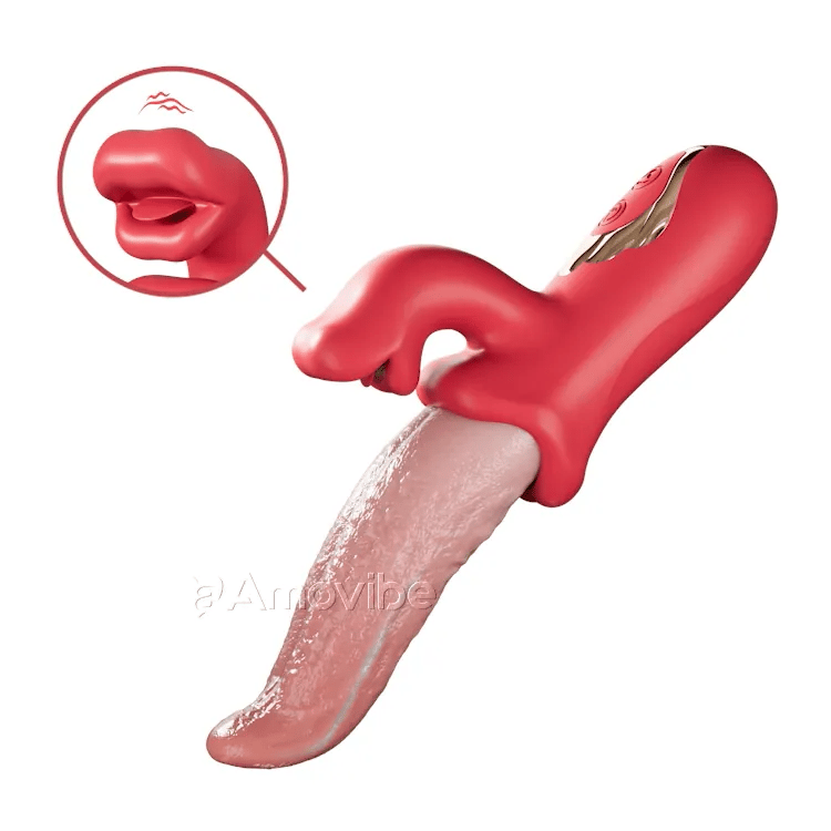Vibrador de Língua Oscilante – Estimulação Provocante e Vibrante