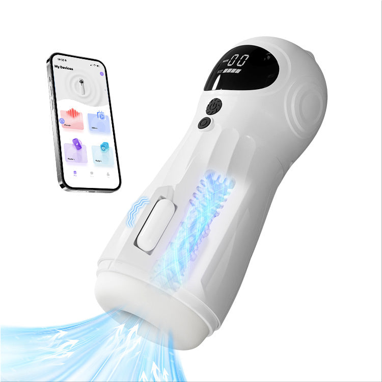 Masturbador Masculino Automático – Sucção e Vibração, Controlo por App
