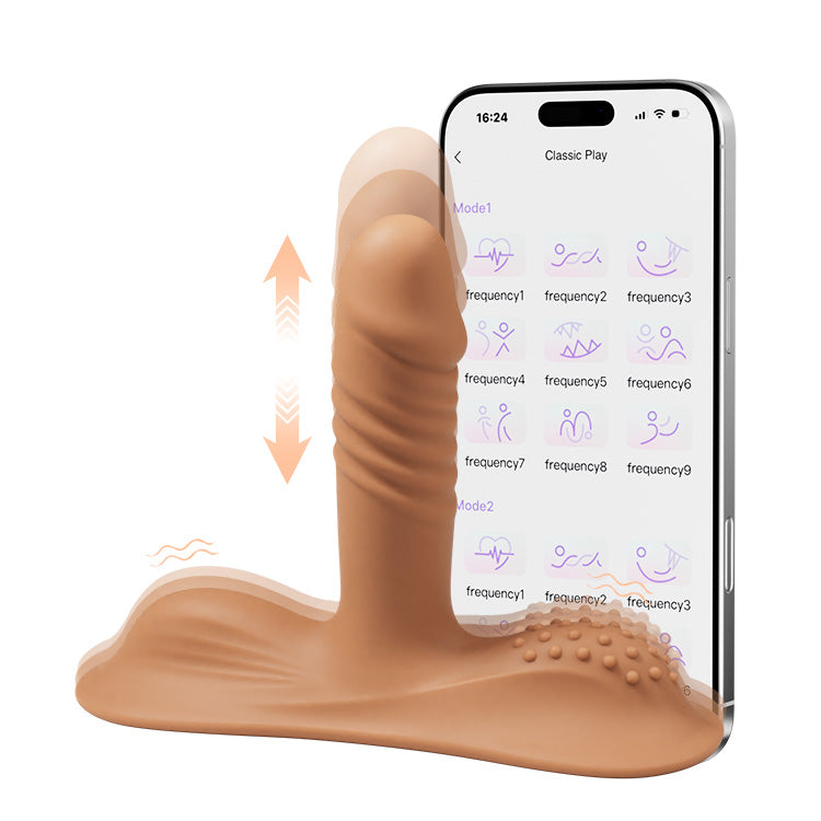 Vibrador para Ponto G e Anal para Mulheres – Brinquedo Potente para Montar em Jogos Íntimos