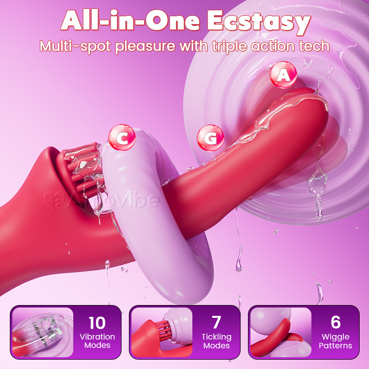 Vibrador Coelho Sensual com Vibração Estimulante