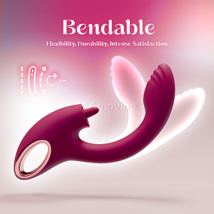 Vibrador para Ponto G com Função Dupla de Lamber