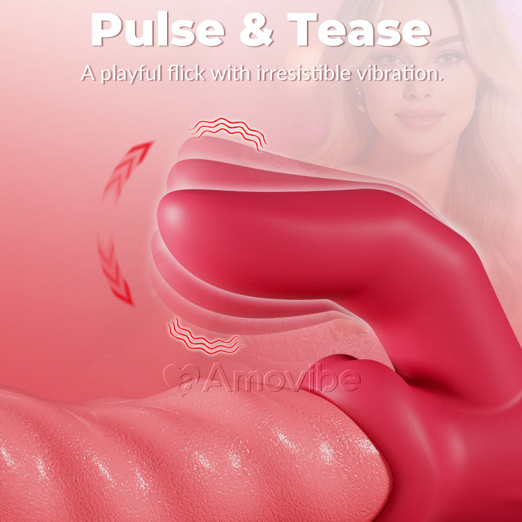 Vibrador Peristáltico de Empurrão – Torção, Estimulação Clitoriana, À Prova de Água