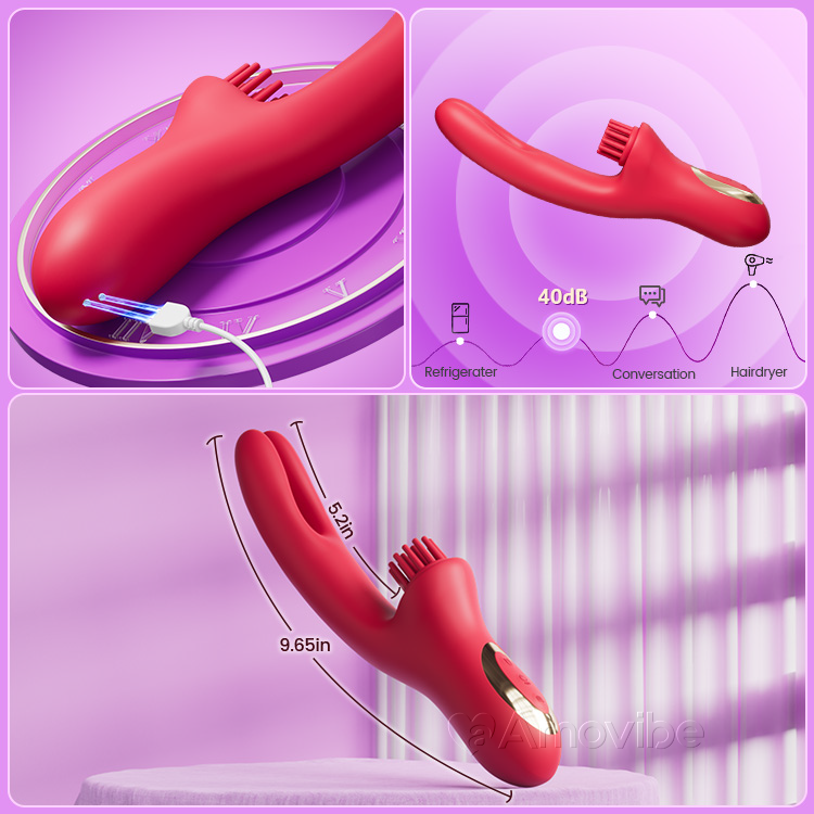 Vibrador Coelho Sensual com Vibração Estimulante