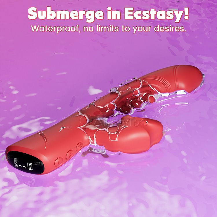 Vibrador Kissing & Triple-Tap – Estimulação do Clitóris e Ponto G