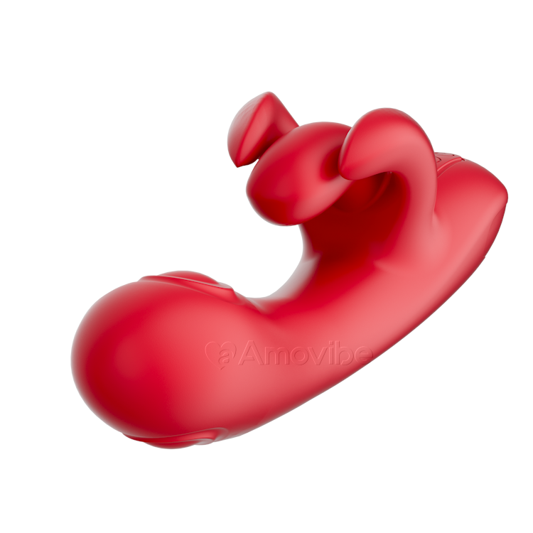 Vibrador de Estimulação do Ponto G com Massagem e Vibração para o Clitóris